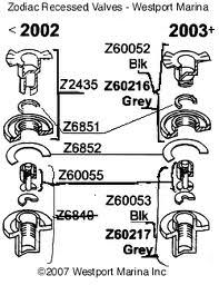 Recess valve screw body (Grey) Z60017